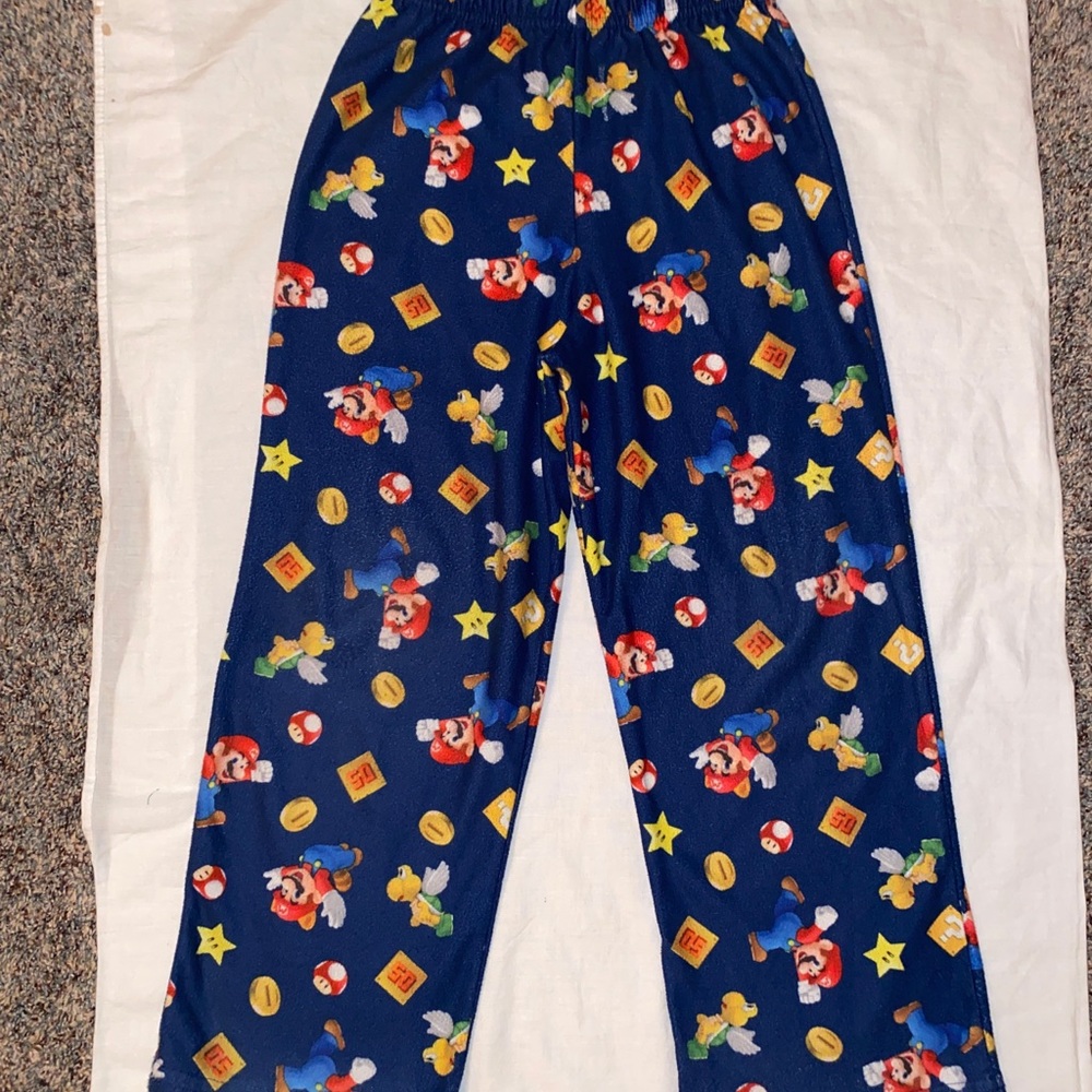 Super Mario Bros Pajama Bottoms